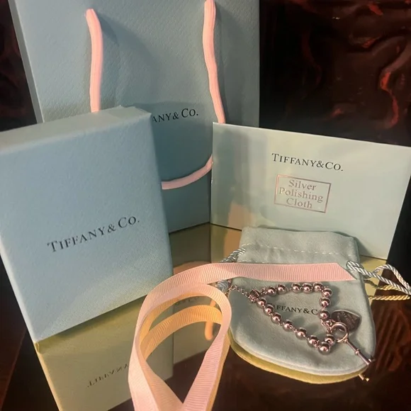 Tiffany & Co. Hardware Ball Bead Bracelet Full Inclusion - Picture 12 of 12